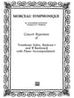 MORCEAU SYMPHONIQUE Trombone or Baritone cover